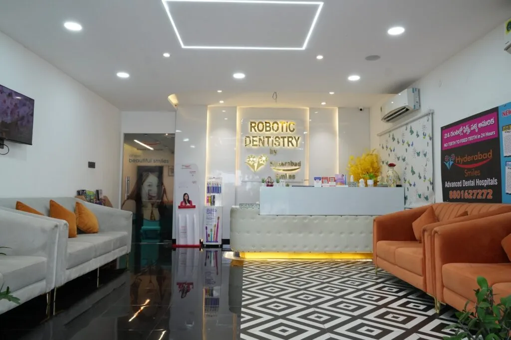 Hyderabad Smiles Front Desk Image