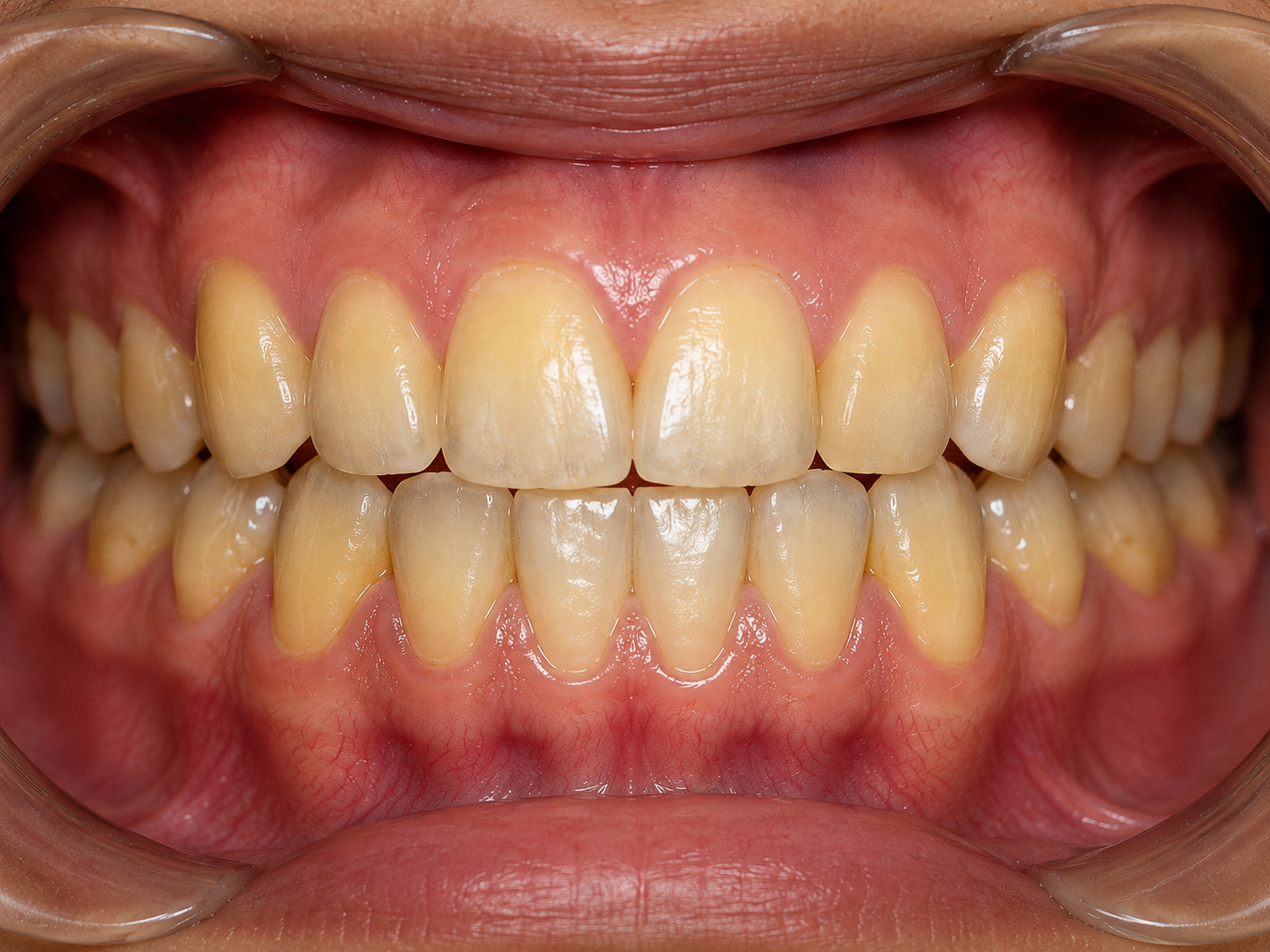 Teeth whitening before treatment