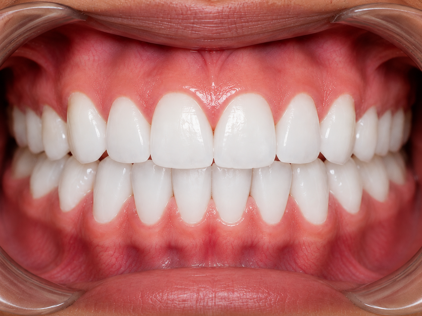 Teeth whitening after treatment